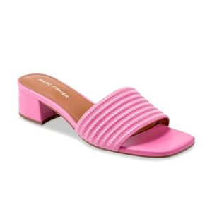Marc Fisher Cinasa Sandals in beautiful Pink.